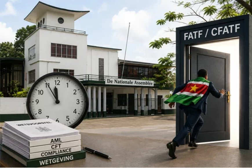 De FATF-klok tikt, Suriname rent weer op het laatste moment