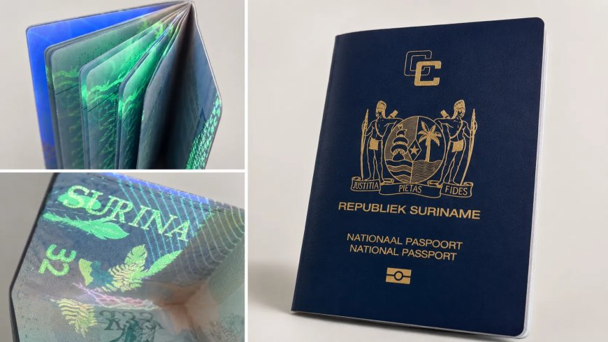 Surinaams e-paspoort internationaal gepresenteerd als een van modernste in Zuid-Amerika