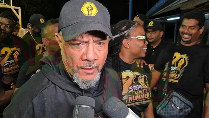 Revelino Eijk wint met overmacht verkiezing Surinaamse Politiebond