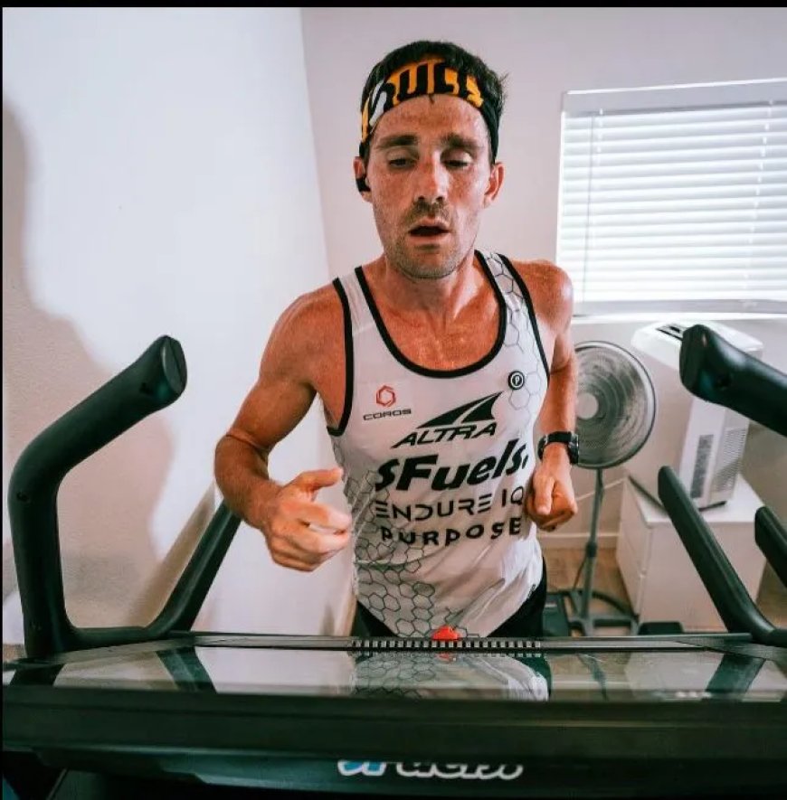 100 mijl hardlopen zonder ergens heen te gaan