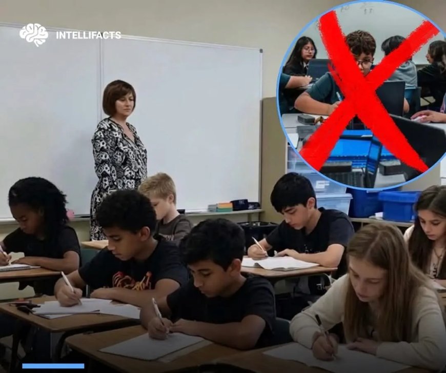 Amerikaanse scholen keren terug naar pen en papier