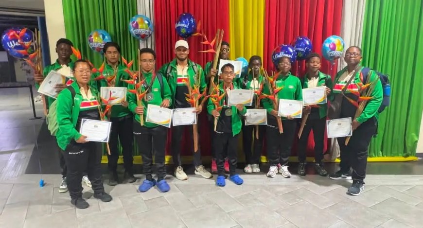 Suriname wint zeven zwemmedailles