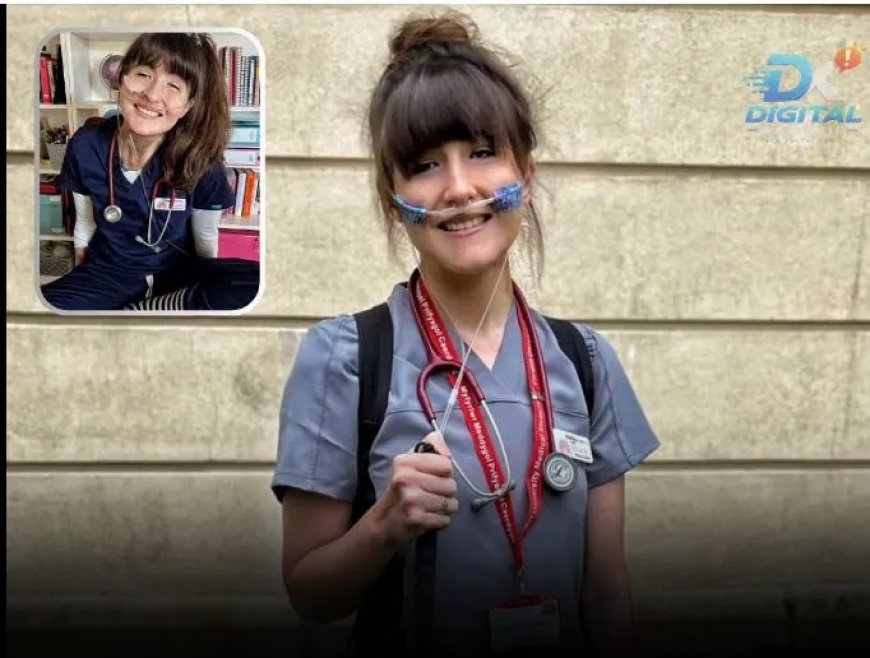 Doofblinde Alexandra Adams wordt arts in Verenigd Koninkrijk