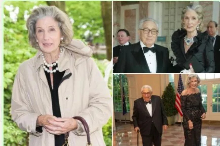Nancy Kissinger, vrouw van Henry Kissinger, overleden op 92-jarige leeftijd