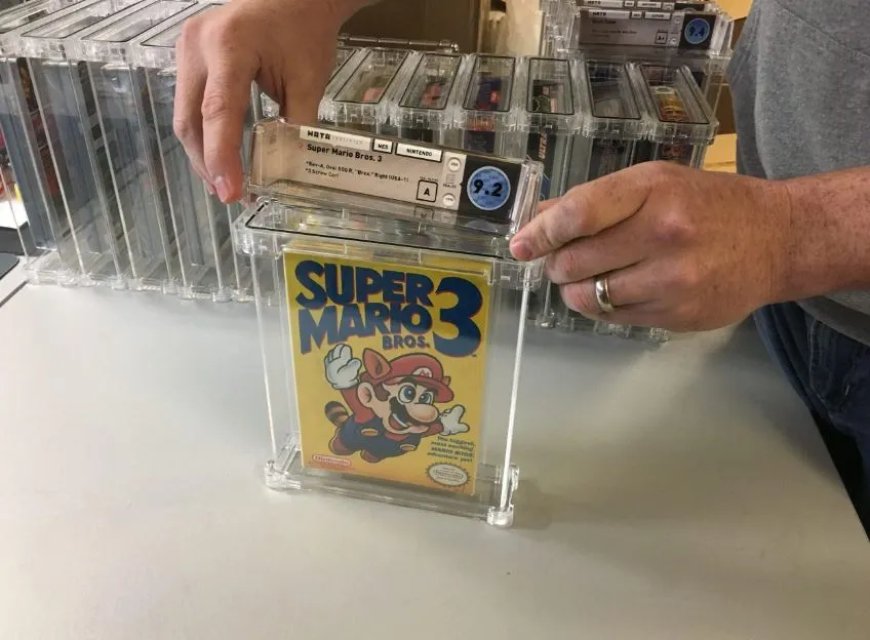 ZELDZAME SUPER MARIO SPELLEN ONTDEKT IN WINKEL