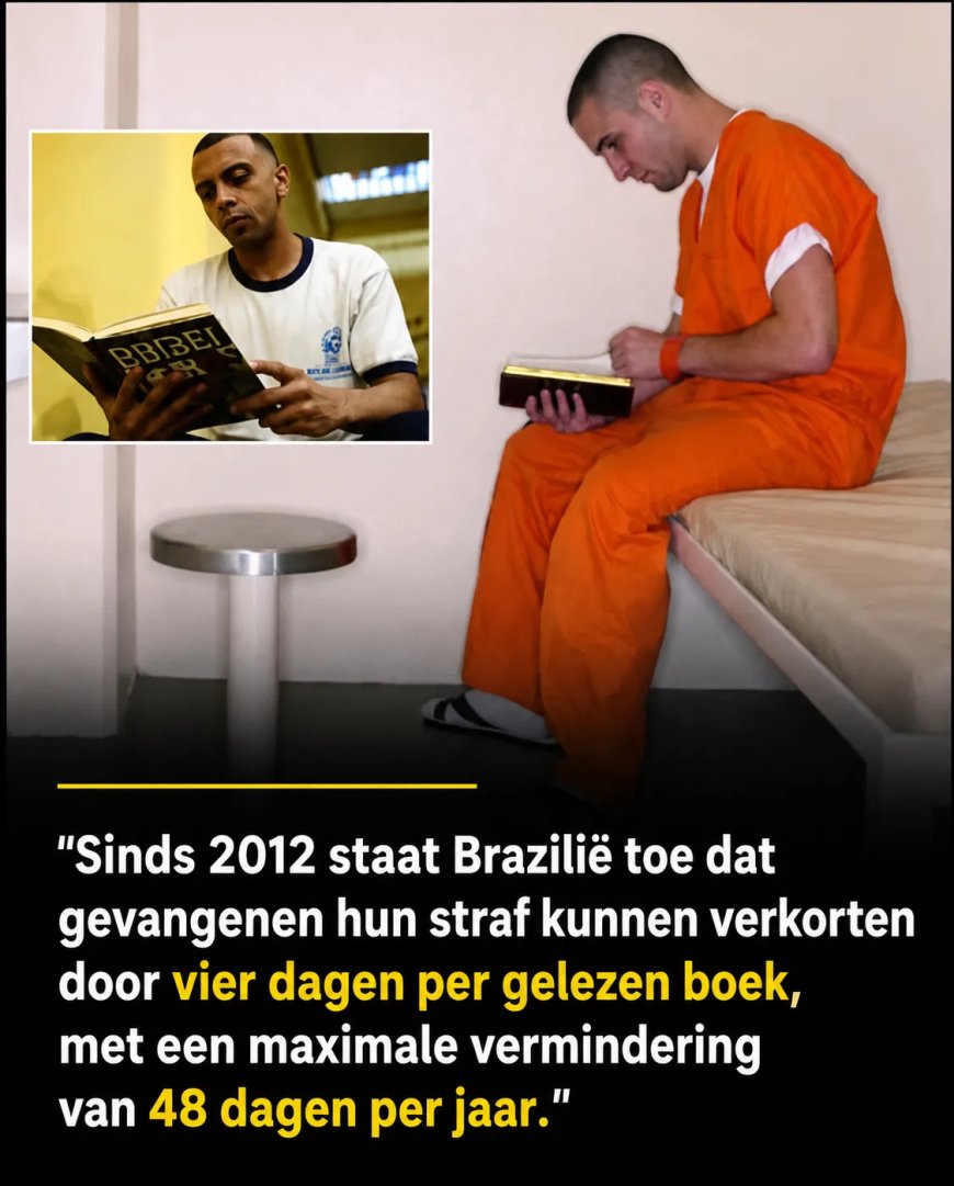 Lezen kan gevangenisstraf verkorten in Brazilië