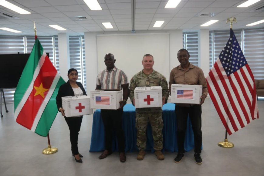 Amerikaanse ambassade steunt Gran Mati met medische hulp
