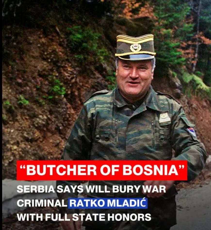Staatseerbetoon voor Mladić veroorzaakt internationale ophef