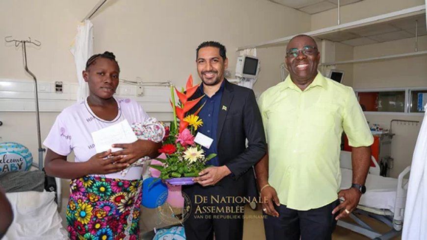 Vader drieling wil kinderen in Paramaribo laten opgroeien