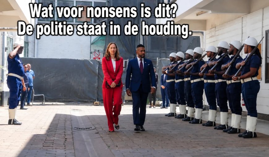 Nederlandse ambassadeur krijgt politie erewacht