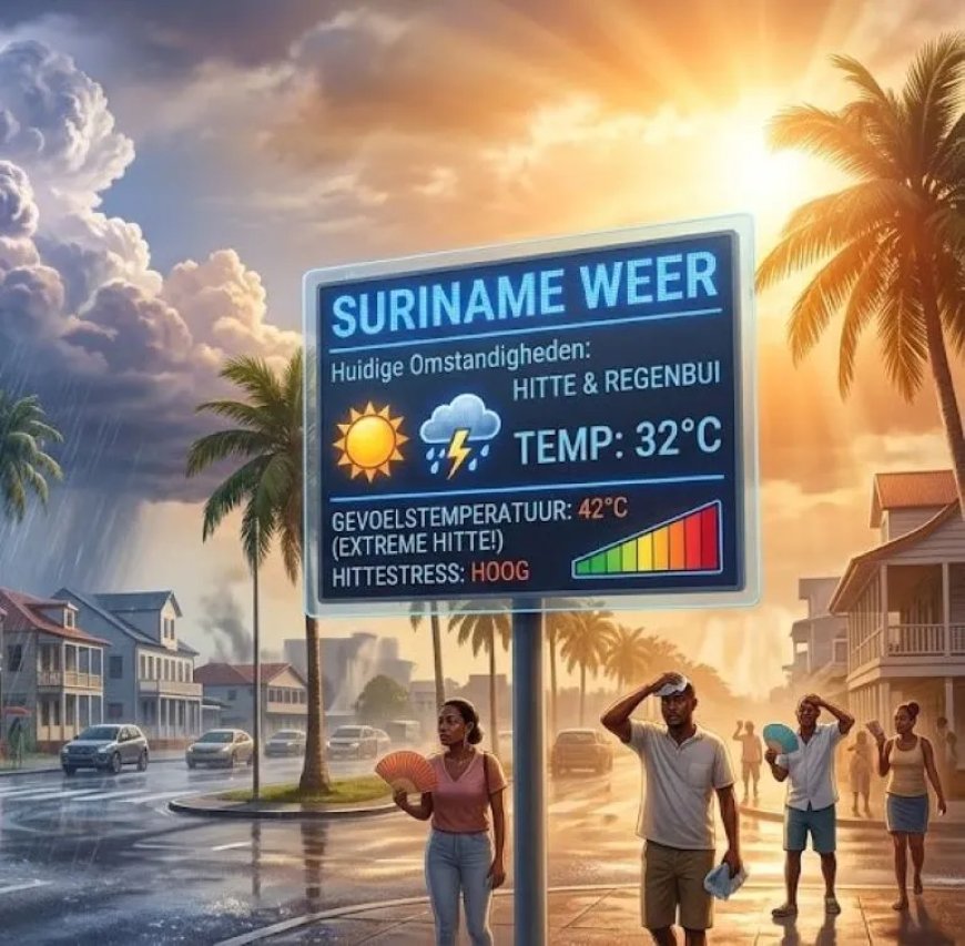 Zonnig en warm weer verwacht, kleine kans op regenbui