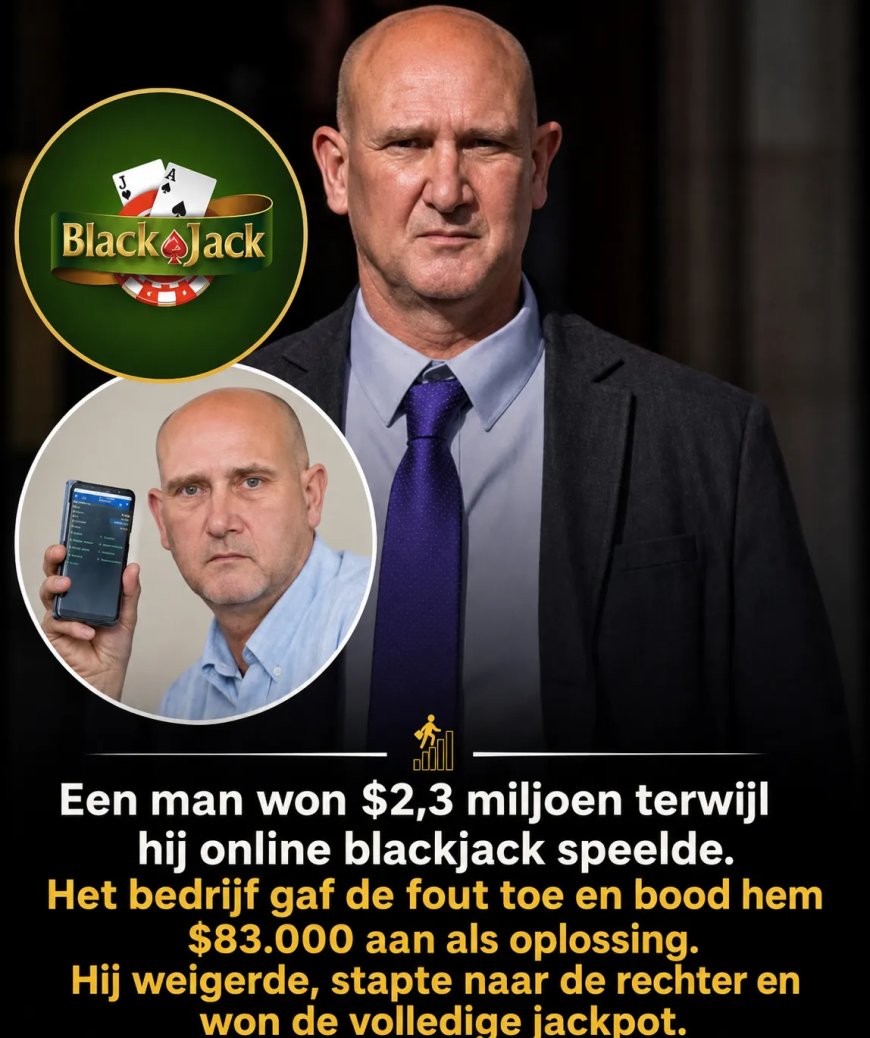 Man wint miljoenen na rechtszaak tegen gokbedrijf