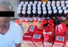Guyanees aangehouden bij Burnside met 53 flessen hoestdrank