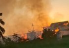Opnieuw grote brand bij houtzagerij Nooitgedacht aan Duisburglaan