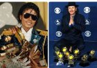 Michael Jackson en Santana delen Grammy record