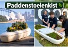Australische vrouw begraven in kist van paddenstoelen