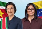 Delcy Rodríguez vrijdag in Suriname voor officieel bezoek