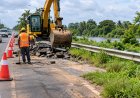 Herstel drie wegverzakkingen op John F. Kennedyweg begint vandaag