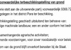 Overeenkomst LVV basis voor landbouwproject waarbij Mennonieten zijn betrokken