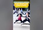 Vijfjarig meisje leidt Kung Fu training in China