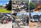 Vuilverbranding loopt uit de hand: woning, garage en 19 auto’s verwoest door brand