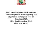 Omvangrijke taken, kleine beurs: districtsbesturen beperkt door staatsbegroting 2026
