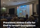   Abbas: Komend jaar moet einde brengen aan Israëlische bezetting.