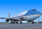 Trump weert CNN uit Air Force One