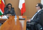 Franse ambassadeur en Financiënminister Wijnerman bespreken bilaterale samenwerking