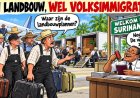 Geen landbouw, wel volksimmigratie?