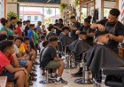 Back to school met nieuwe schoolspullen en gratis haircut