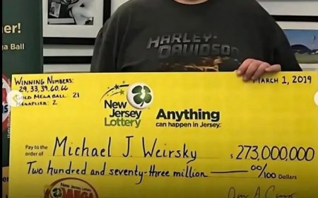 Man wint 273 miljoen dollar na scheiding