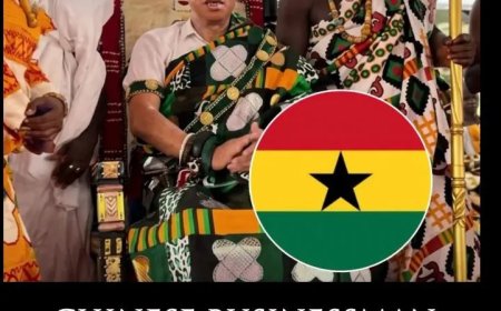 Chinese zakenman wordt traditioneel opperhoofd in Ghana