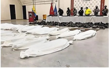 Nieuwe president Colombia toont beelden van gedode criminelen