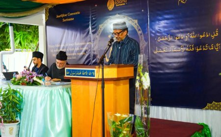 Ahmadiyya Gemeenschap viert 70-jarig bestaan in Suriname