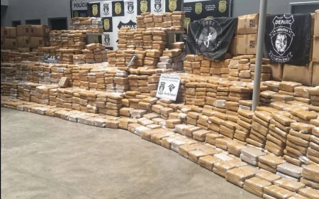 Brazilië onderschept 2,5 ton cannabis in vrachtwagens