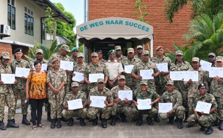 Twintig militairen ronden opleiding tot groepscommandant succesvol af