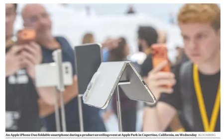 Apple toont opvouwbare iPhone Duo
