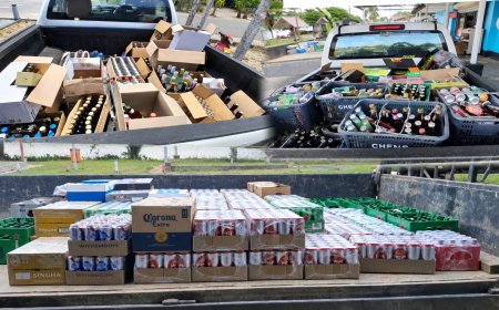 Winkelier Saramacca aangehouden voor verkoop alcohol zonder vergunning