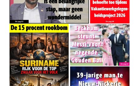 Dagblad Suriname, vrijdag 18 september 2026
