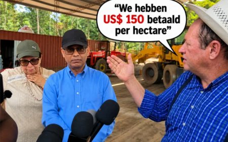 Braganza geeft geen duidelijkheid over US$150 per hectare