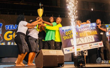 NATIN kroont zich tot kampioen van Telesur Got Talent 2026 na magische finale tegen VWO 4