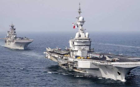 Franse marine sterker op zee, Britse vloot kampt met problemen