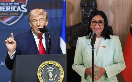 Trump ontmoet Delcy Rodríguez vandaag in New York