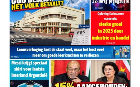 Dagblad Suriname, woensdag 23 september 2026
