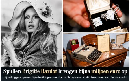 Spullen Brigitte Bardot brengen bijna miljoen euro op