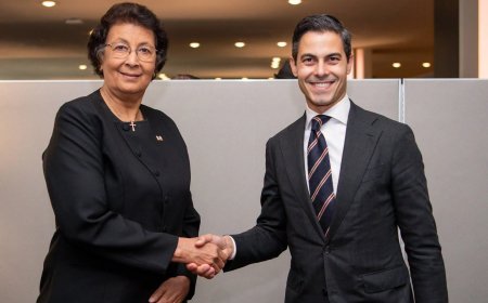Simons spreekt in New York met minister-president Jetten