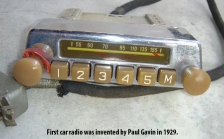 Weetje van de dag – Vandaag in 1928: Eerste bedrijf dat autoradio’s op grote schaal produceer