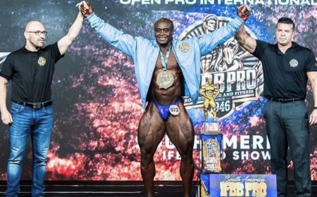 Eddy Wilson verovert Zuid-Amerikaanse bodybuildingtitel