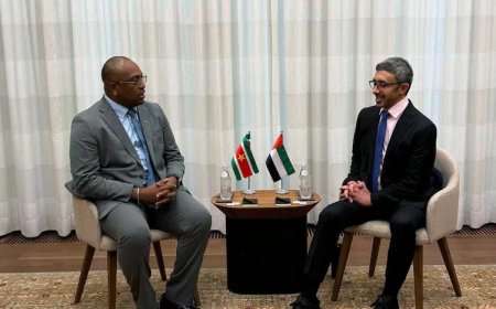 Suriname zoekt financiering ontwikkelingsprojecten bij fonds Abu Dhabi